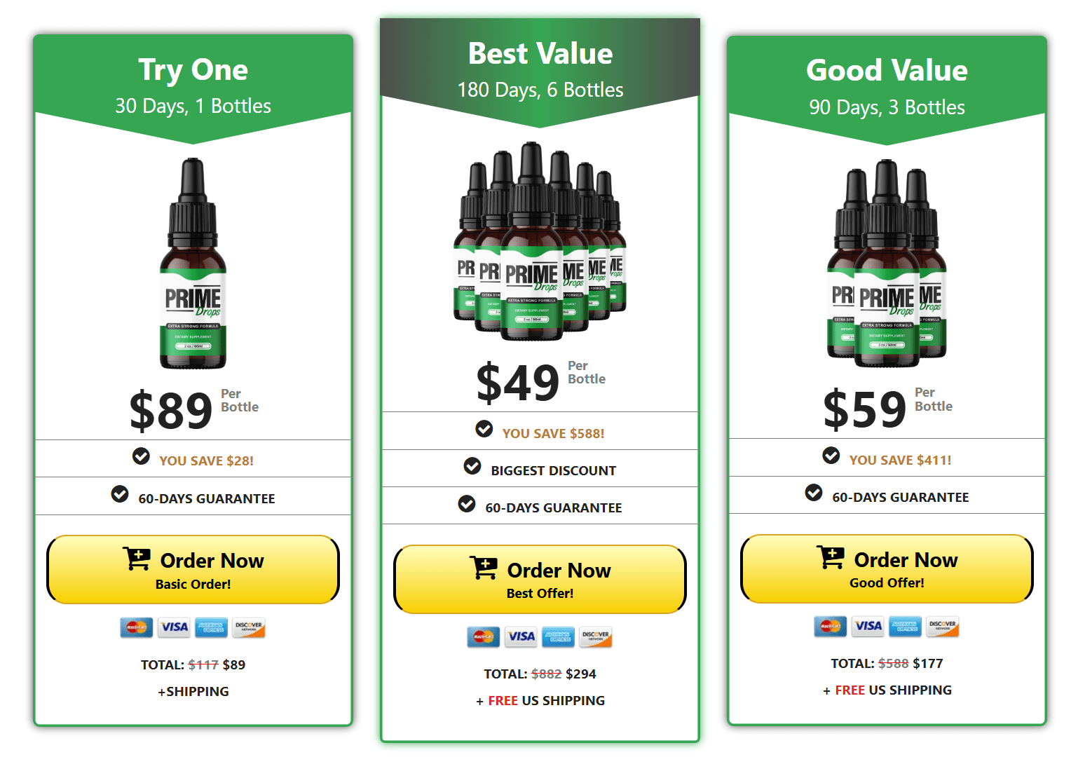 Prime Drops price